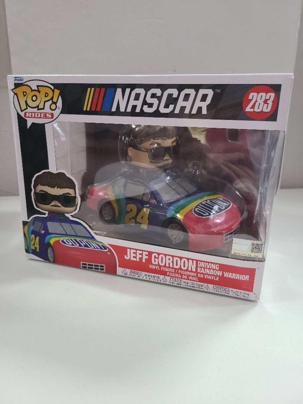 NASCAR Jeff Gordon 283 Rainbow Warrior Brand Funko Pop Rides New
